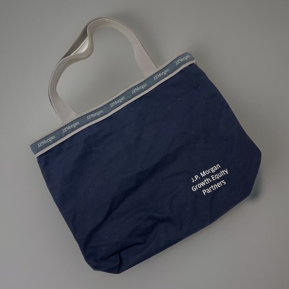 Morgan Stanley Investment Management Canvas Tote 17” x 14" Bag Canvas GUC Rare